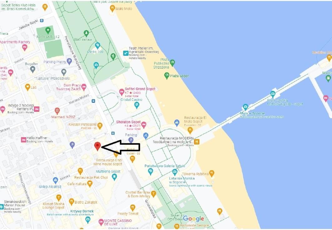 Hello Apartments Sopot Przy Molo 200 M Do Plazy Luaran gambar